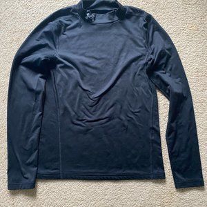 Under Armour Black fitted Cold Gear long-sleeved